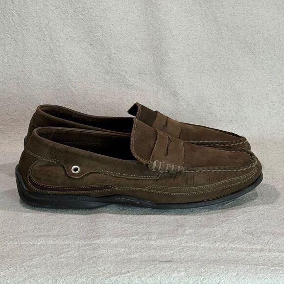 Bass Penny Mocs Mens Size 9.5M - Picture 3 of 16